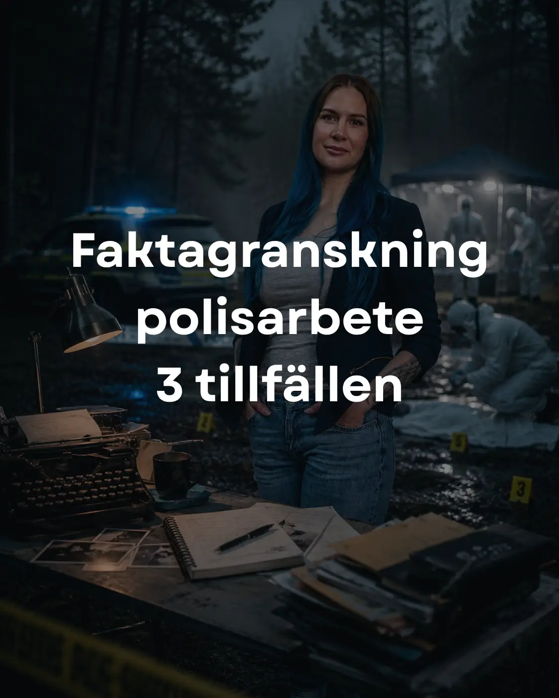 Faktagranskning polisarbete - 3 tillfällen