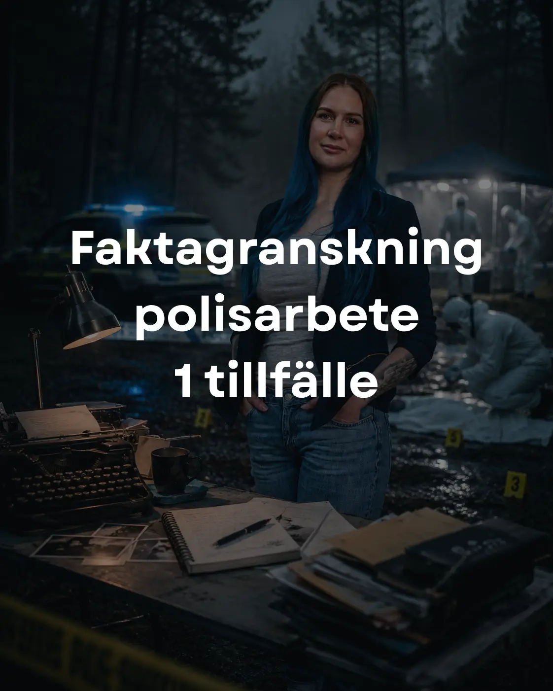 Faktagranskning polisarbete - 1 tillfälle